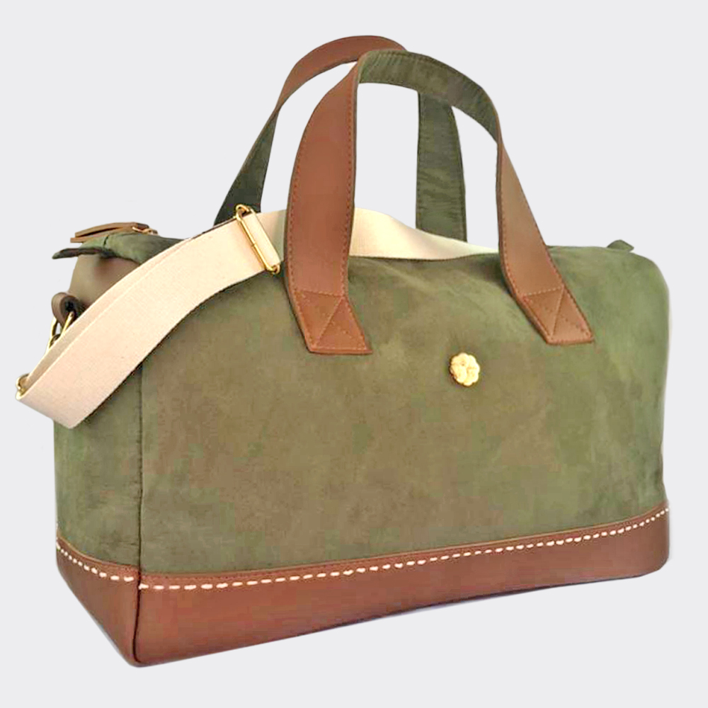 Joana Suede Verde Lateral