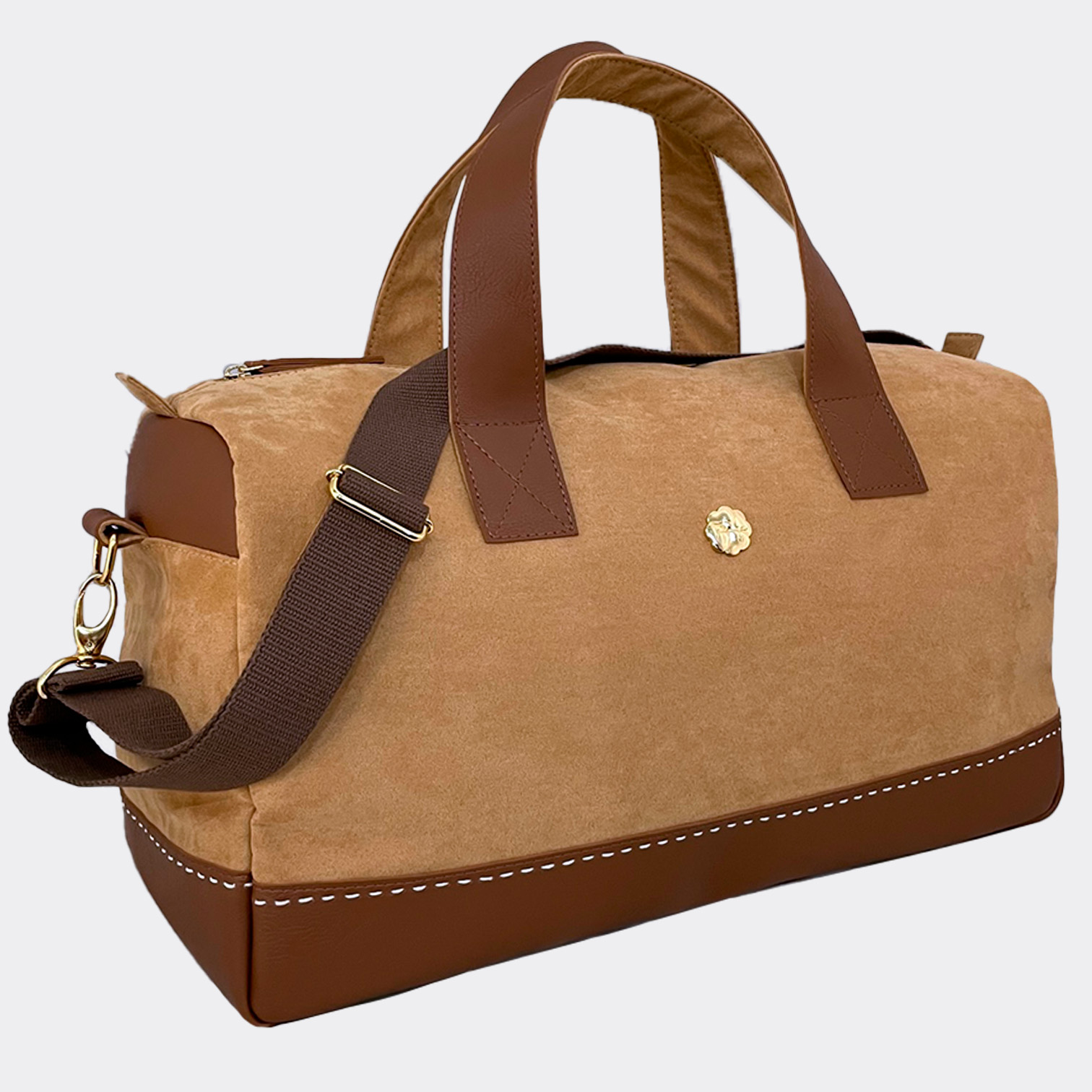 Maio 2023 – Joana Suede Marrom Claro Lateral